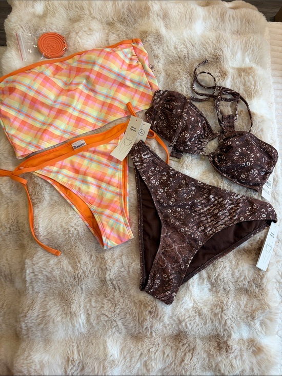 No Boundaries Other - Bikini Bundle size medium new with tags no boundaries brown and orange